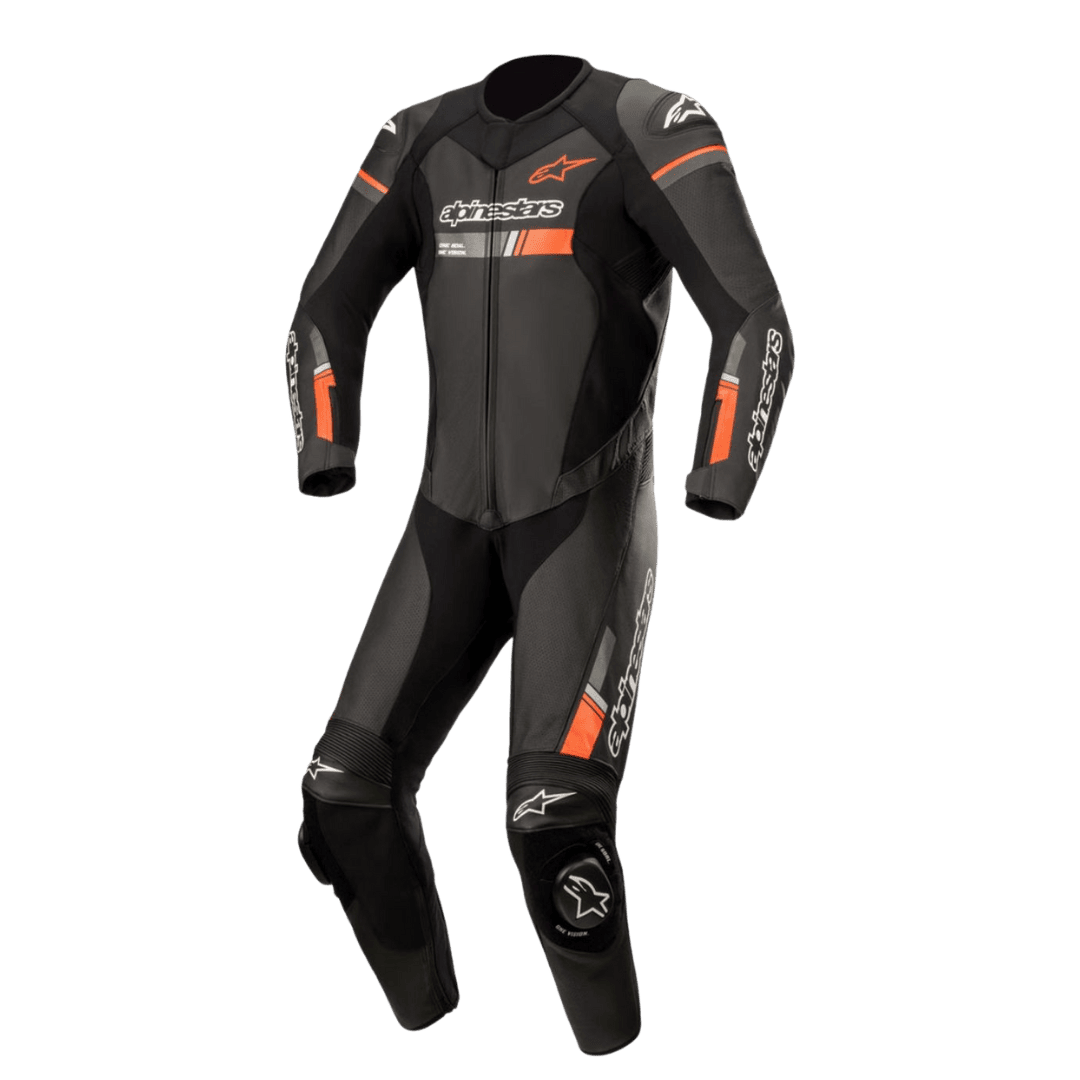 Traje / Mono ALPINESTARS GP Force V2 Chaser Professional Black / White / Red Fluo