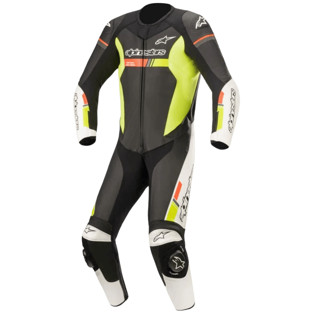Traje / Mono ALPINESTARS GP Force V2 Chaser Professional Black / White / Red Fluo
