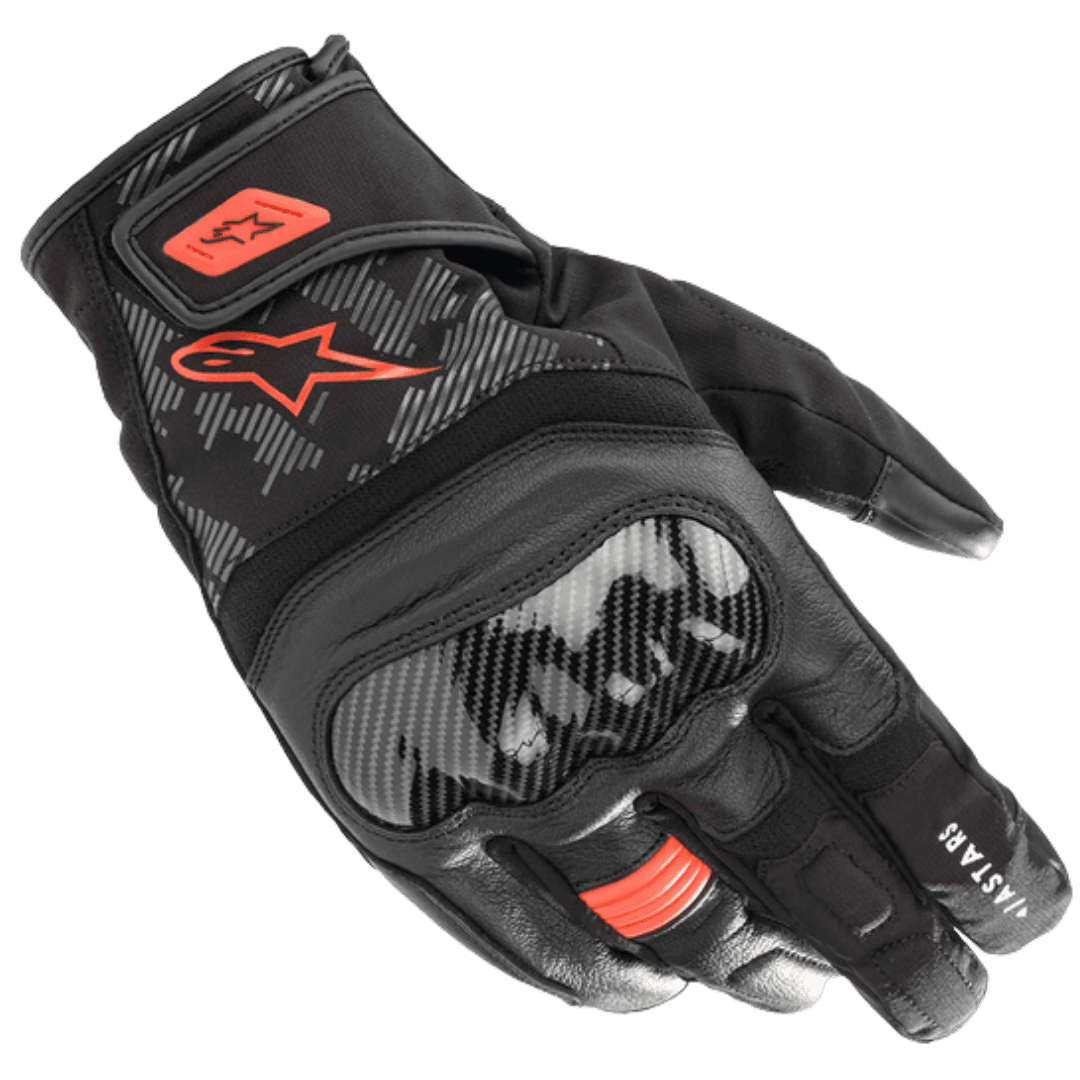 Guantes ALPINESTARS SMX Z Drystar Black / Red Fluo