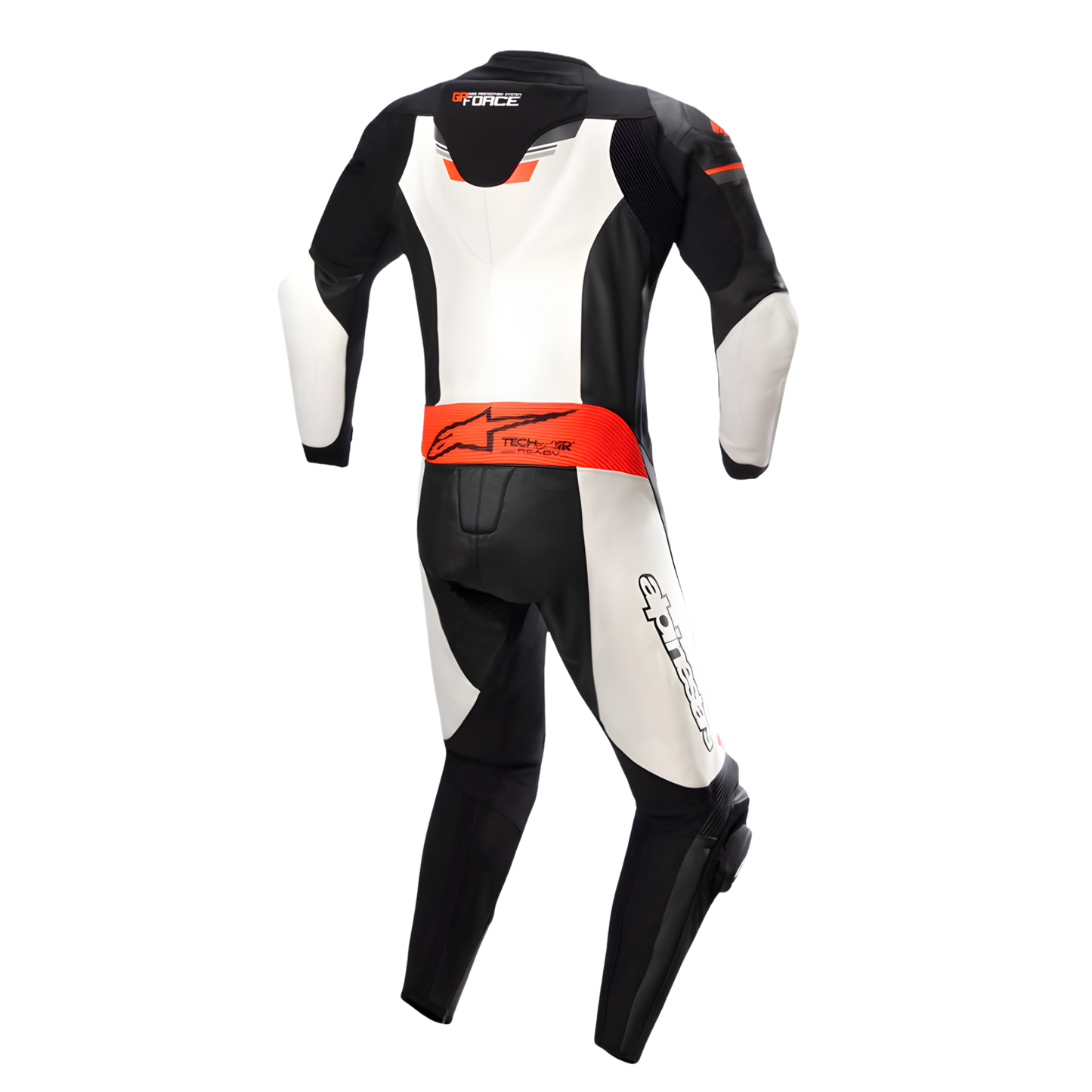Traje / Mono ALPINESTARS GP Force V2 Chaser Professional Black / White / Red Fluo
