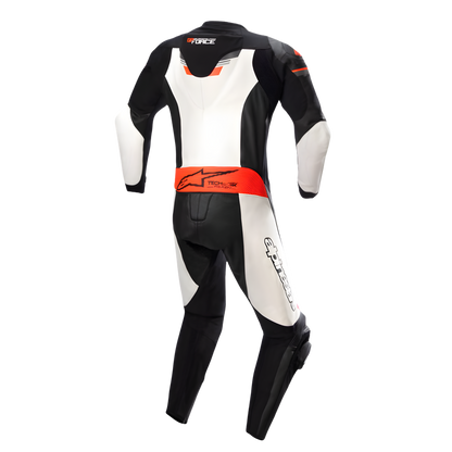 Traje / Mono ALPINESTARS GP Force V2 Chaser Professional Black / White / Red Fluo